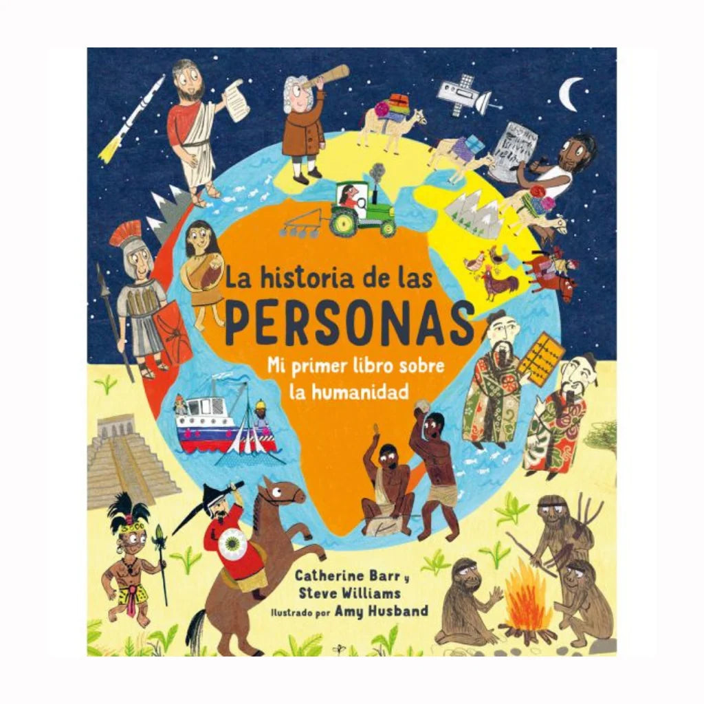 La historia de las personas: Mi primer libro sobre la humanidad - Catherine Barr - Zig-Zag - Libro Nuevo (Tapa Dura)