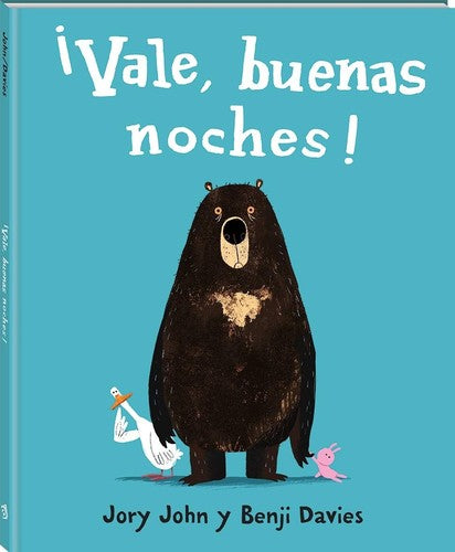 ¡Vale, buenas noches! - Jory John y Benji Davies - Andana - Libro Nuevo (Tapa Dura)