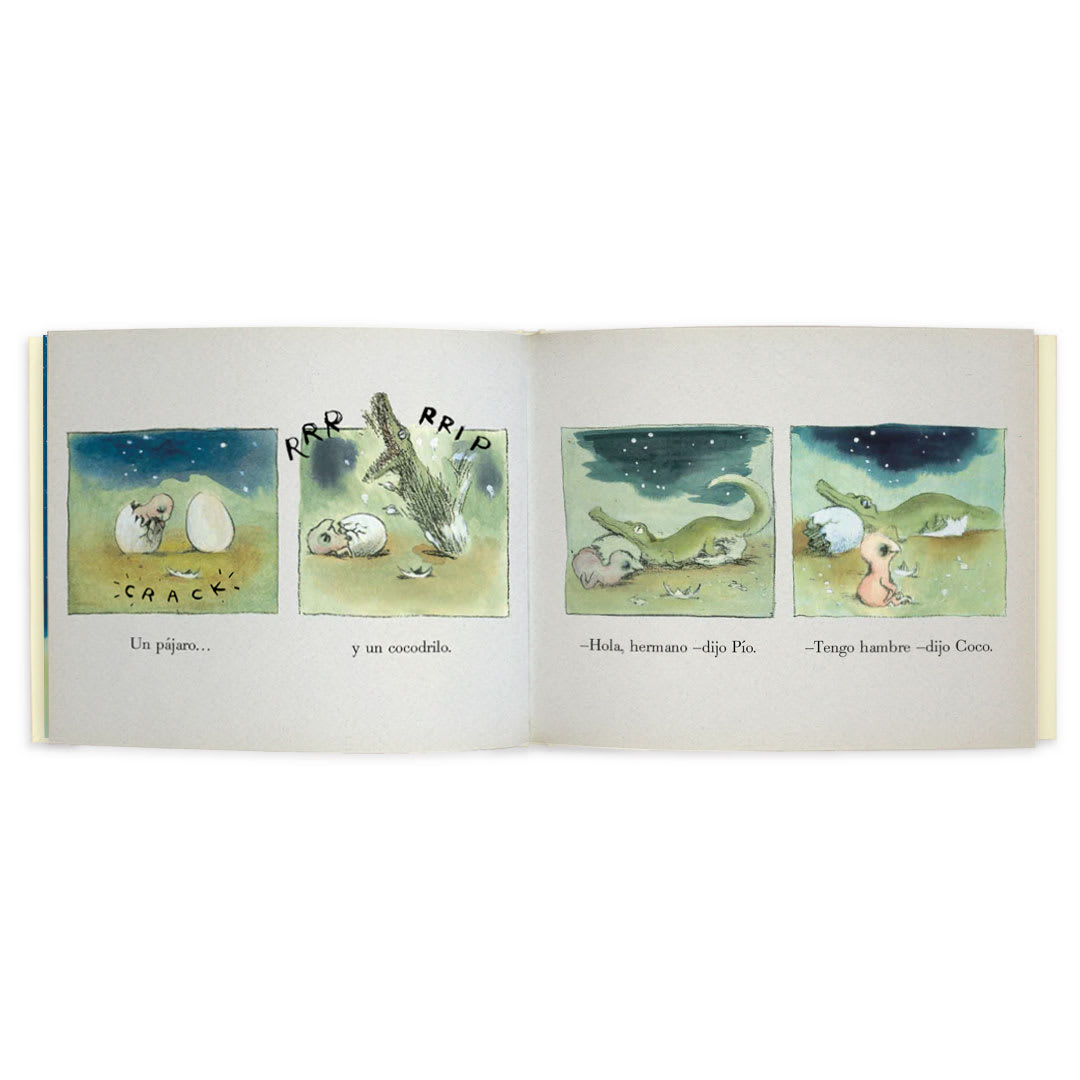 Coco y Pío - Alexis Deacon- Ekaré - Libro Nuevo (Tapa Dura)