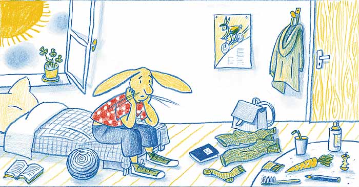 El perro y la liebre	- Rotraut Susanne Berner - Editorial Juventud - Libro Nuevo (Tapa Dura)