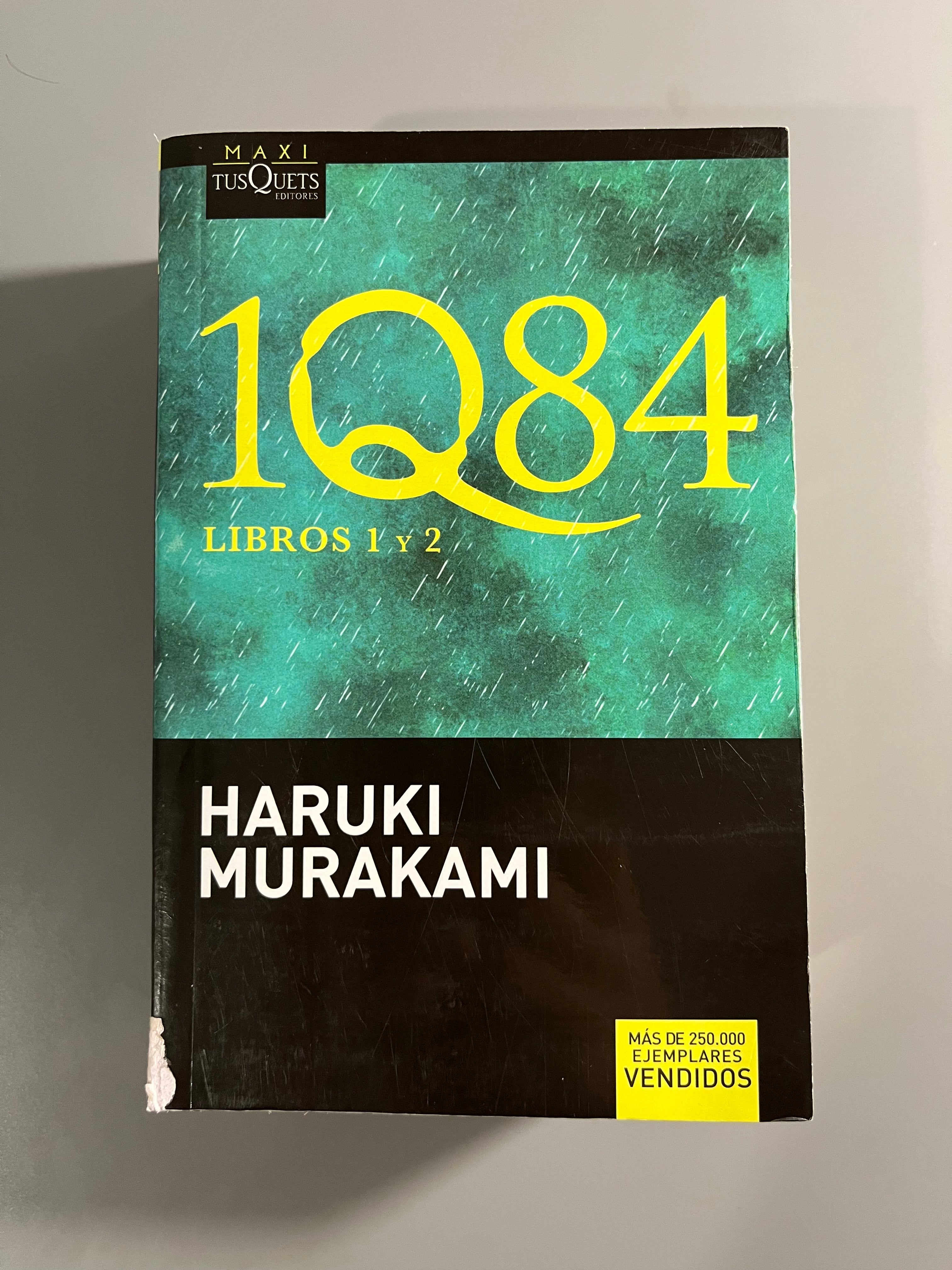 1Q84 (Libros 1 y 2) - Haruki Murakami (Maxi Tusquets)