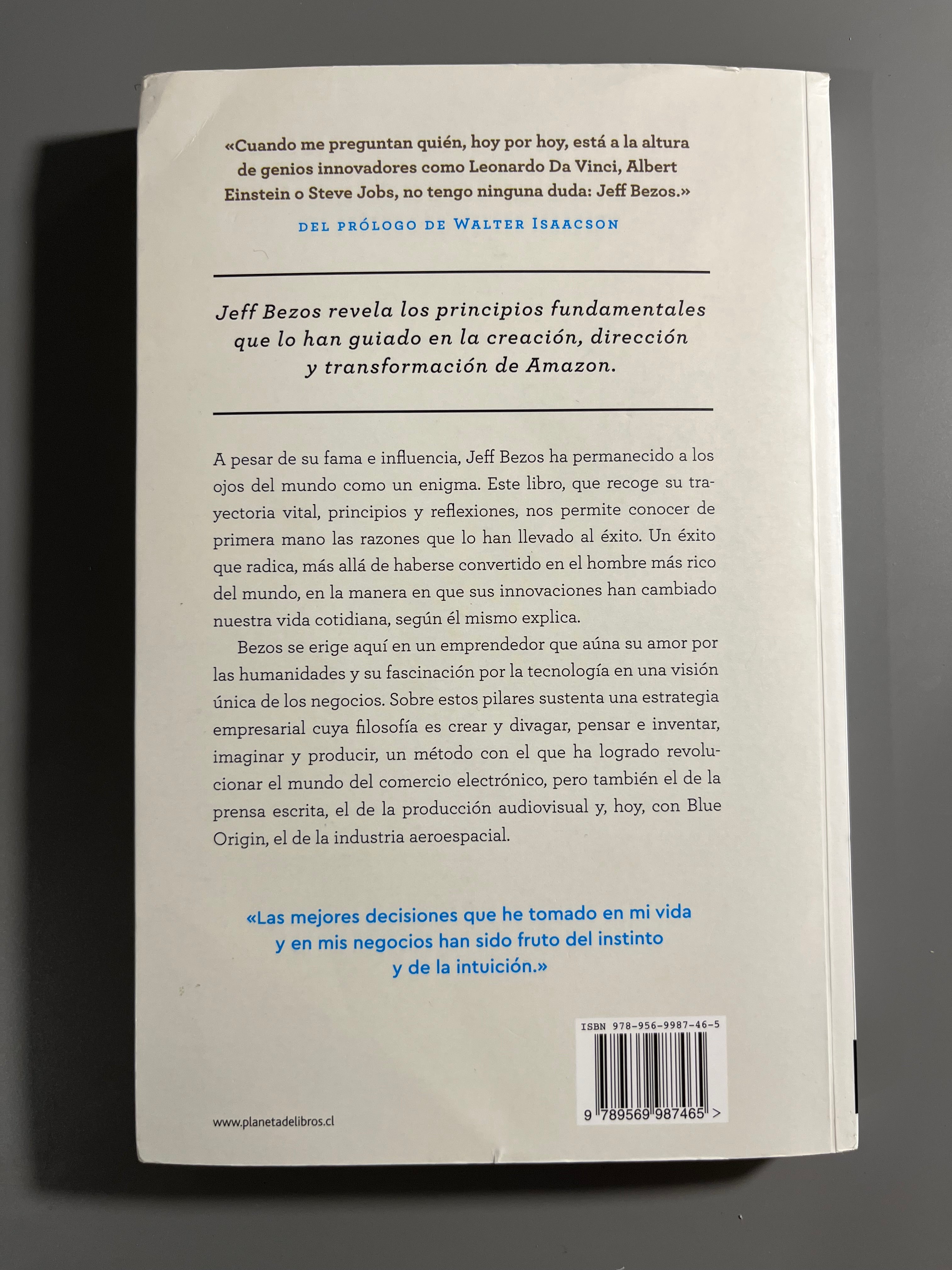 Crea y divaga - Jeff Bezos (Paidós)