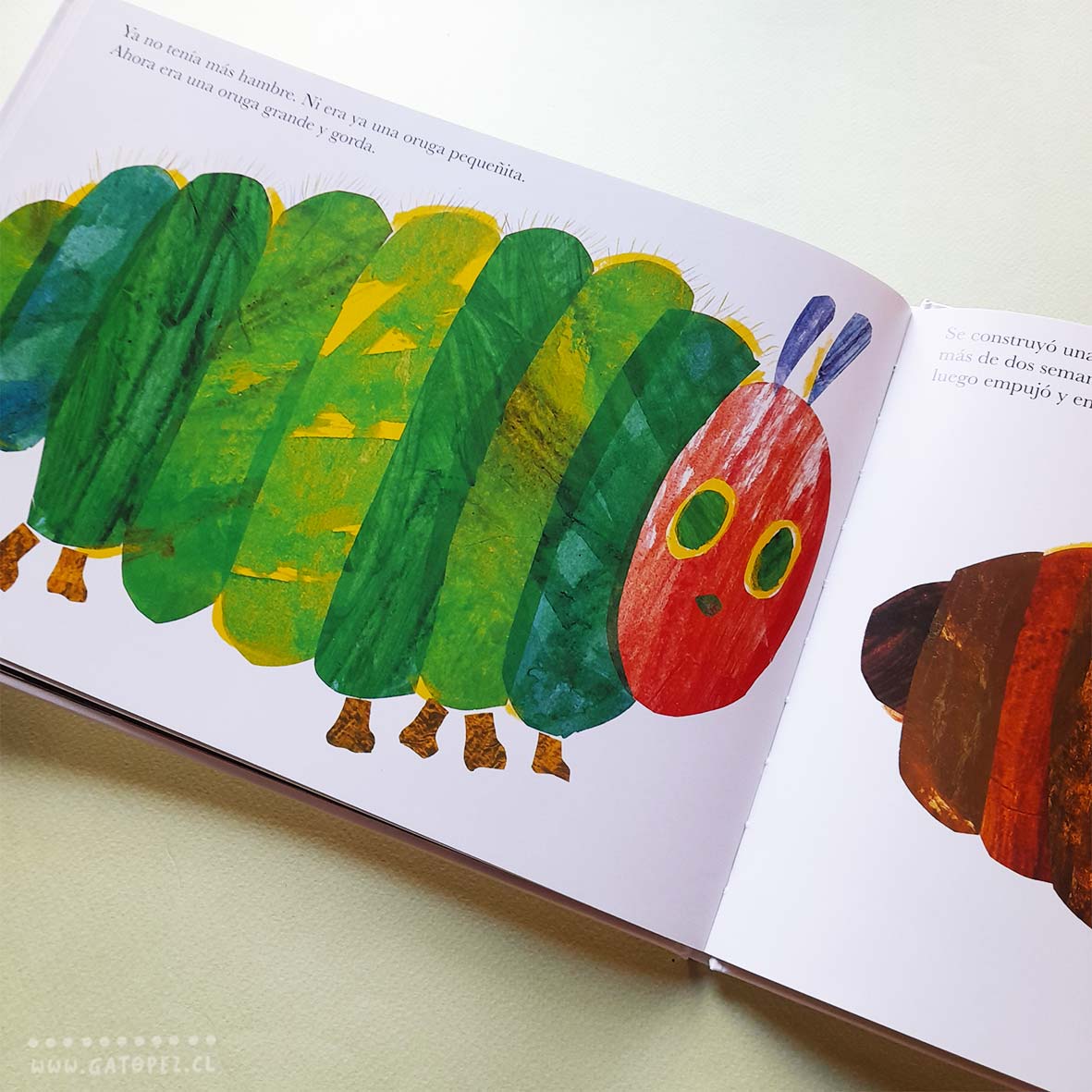 La pequeña oruga glotona (Edición Especial Lenticular) - Eric Carle - Kókinos - Libro Nuevo (Tapa Dura)
