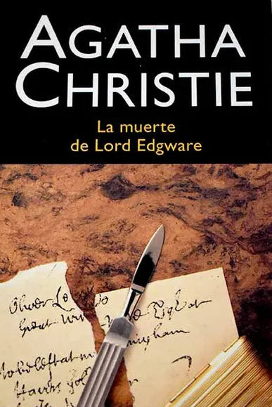 La muerte de Lord Edgware - Agatha Christie - Editorial Molino - Libro Usado