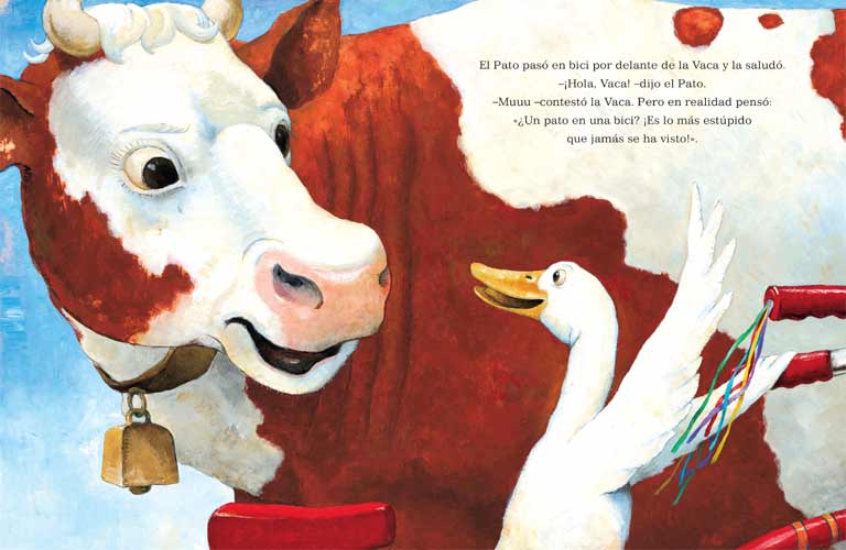 Pato va en bici - David Shannon - Editorial Juventud - Libro Nuevo (Tapa Dura)