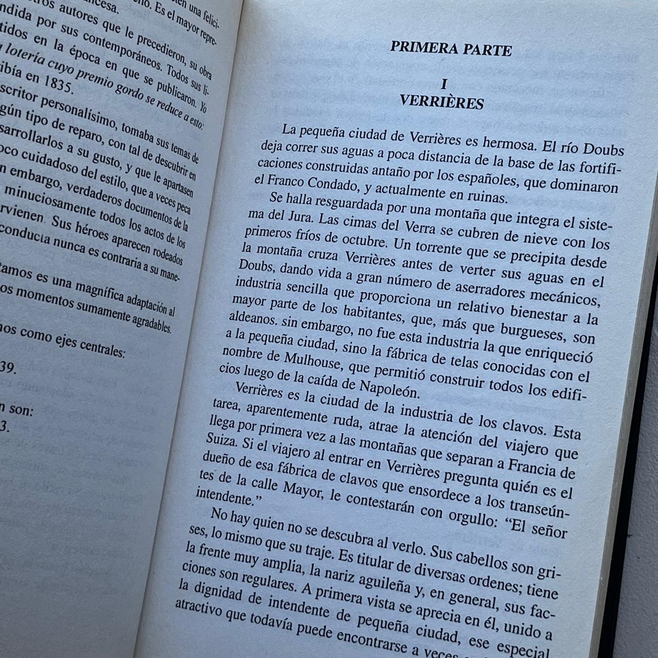 Rojo y Negro  - Stendhal - Alba Editorial - Tapa Dura - Libro Usado