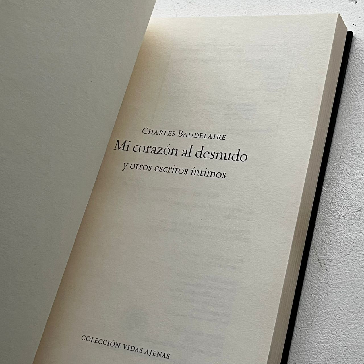 Mi corazón al desnudo - Charles Baudelaire - UDP - Libro Nuevo