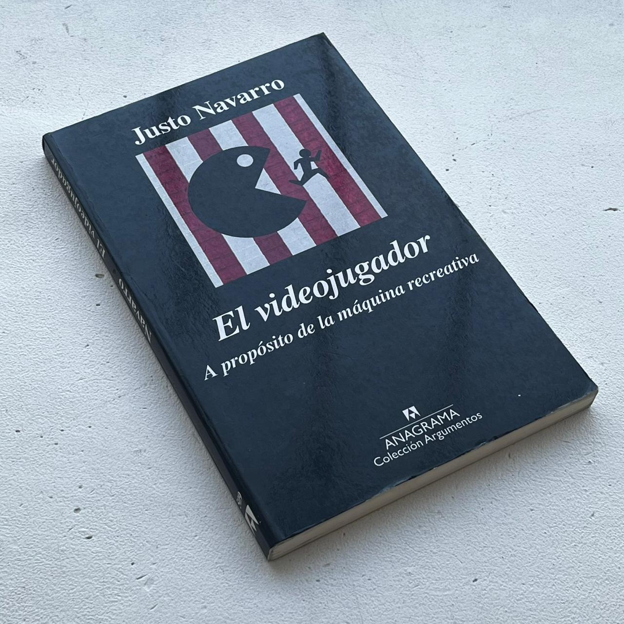 El videojugador – Vicente Navarro - Anagrama - 1° Edición - Libro Usado