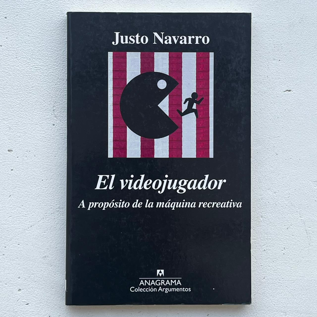 El videojugador – Vicente Navarro - Anagrama - 1° Edición - Libro Usado