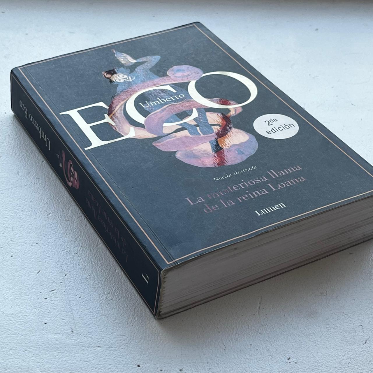 La misteriosa llama de la reina Loana - Umberto Eco - Lumen - Libro Usado