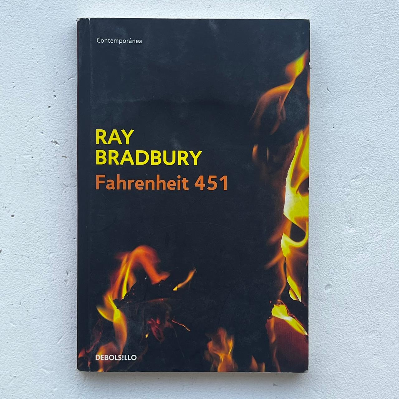Fahrenheit 451 - Ray Bradbury - Debolsillo - Tapa Blanda - Libro Usado