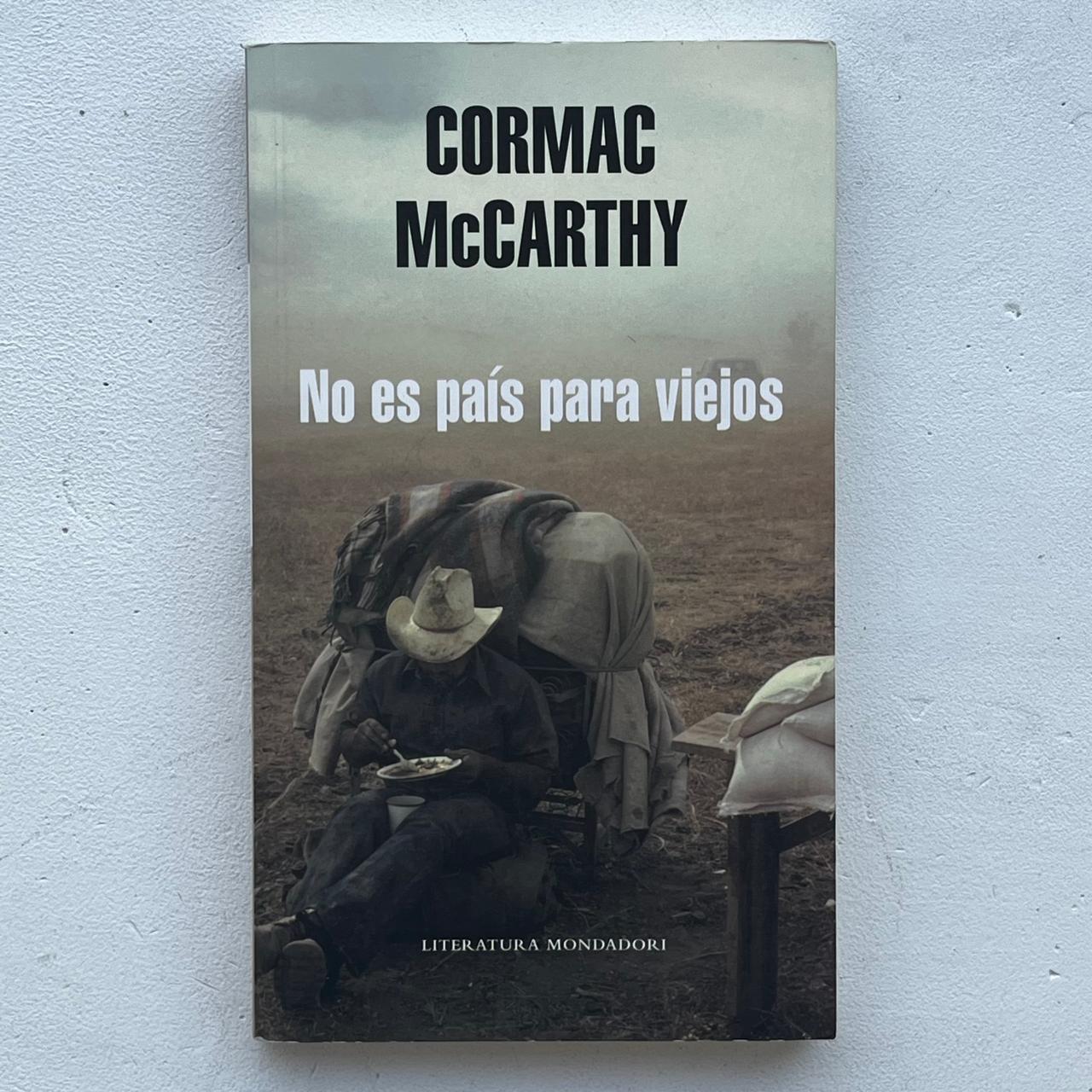No es país para viejos - Cormac McCarthy - Editorial Mondadori  - Libro Usado