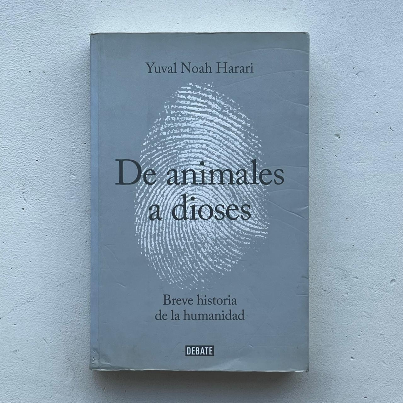De animales a dioses (Sapiens) - Yuval Noah Harari - Debate - Libro Usado