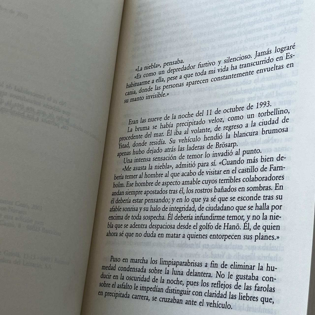 El hombre sonriente – Henning Mankell - Tusquets Andanzas - Libro Usado