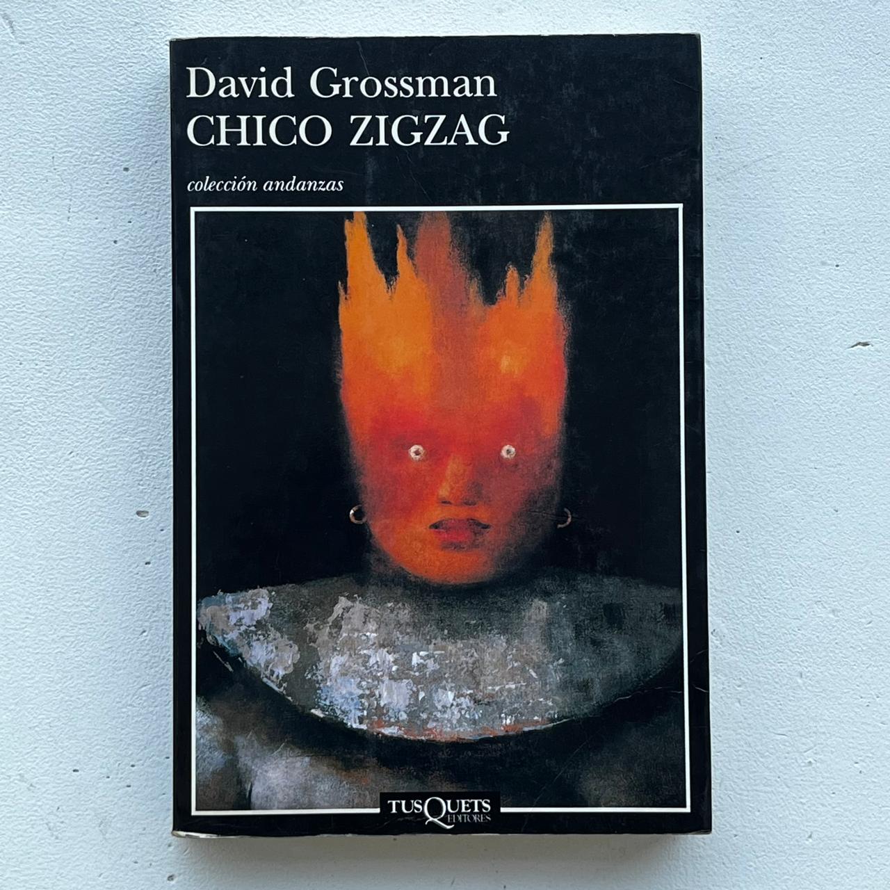 El chico zigzag - David Grossman - Tusquets - Tapa Blanda - Libro Usado