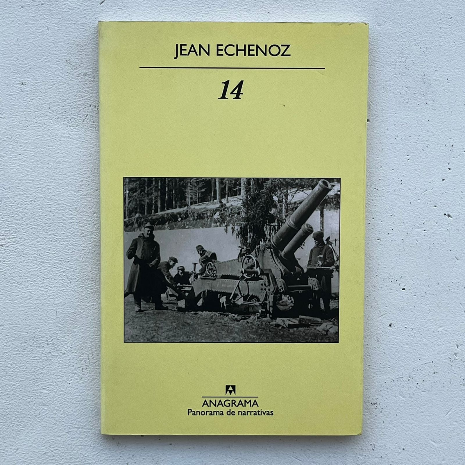 14 - Jean Echenoz  - Editorial Anagrama - Libro Usado