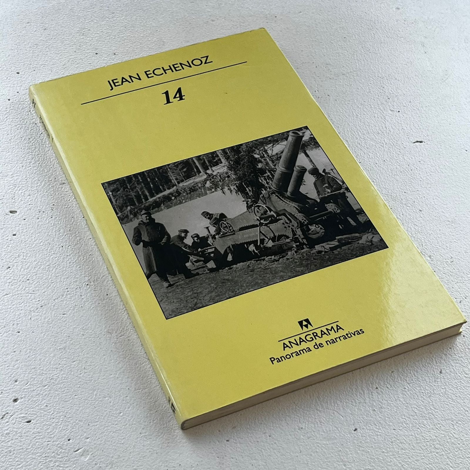 14 - Jean Echenoz  - Editorial Anagrama - Libro Usado