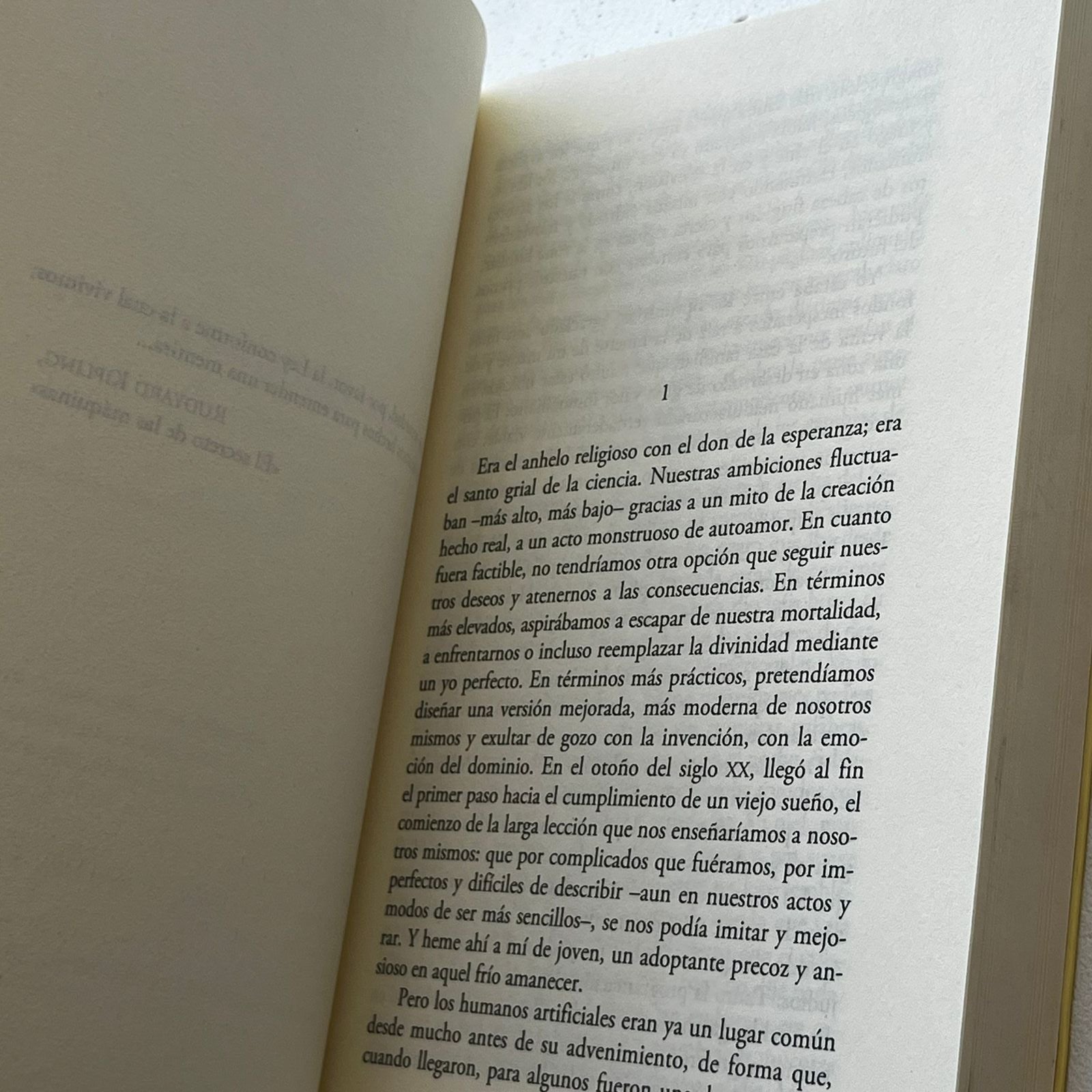 Máquinas como yo – Ian McEwan - Anagrama - Primera Edición - Libro Usado