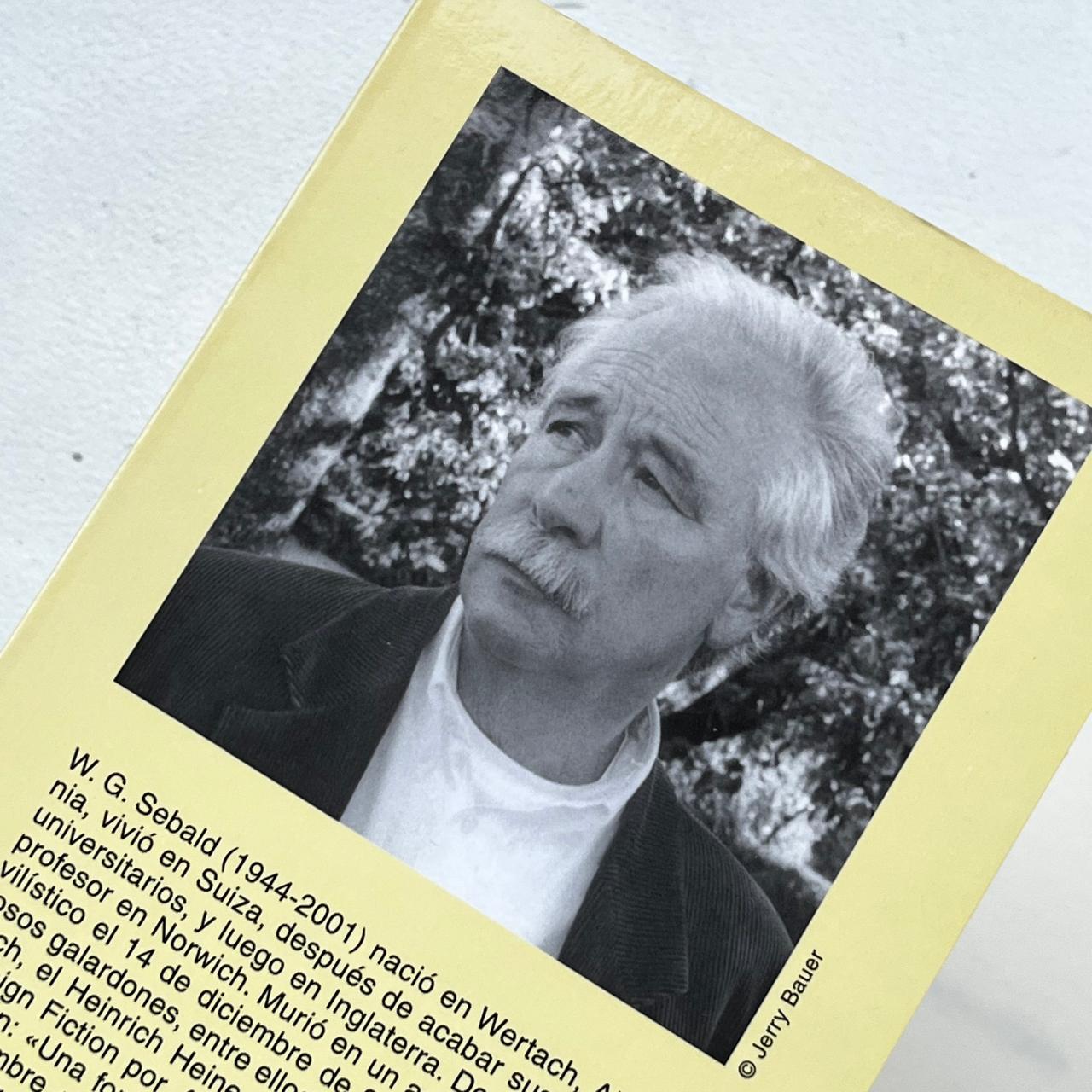 Campo Santo – W.G. Sebald - Anagrama - 1° Edición - Libro Usado