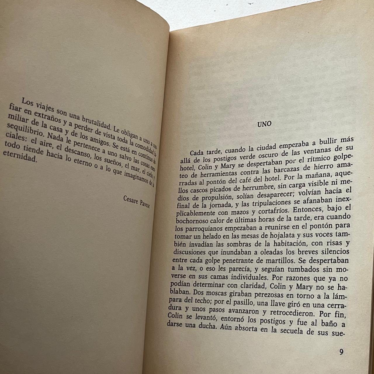 El placer del viajero - Ian McEwan - Anagrama - 1° Edición - Libro Usado