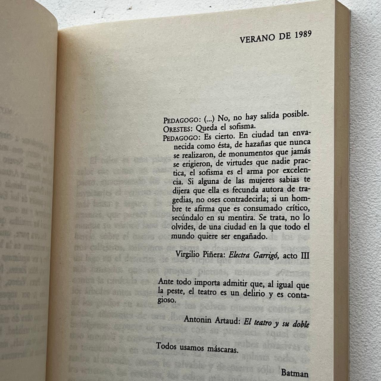 Máscaras - Leonardo Padura - Tusquets - Tapa Blanda - Libro Usado