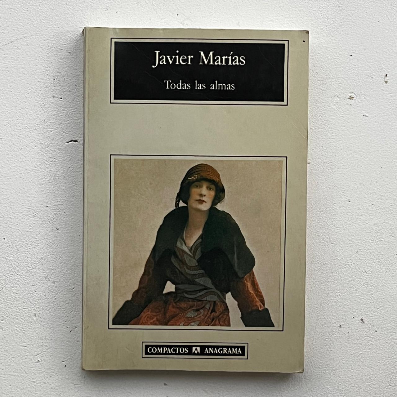 Todas las almas - Javier Marías - Anagrama - Libro Usado