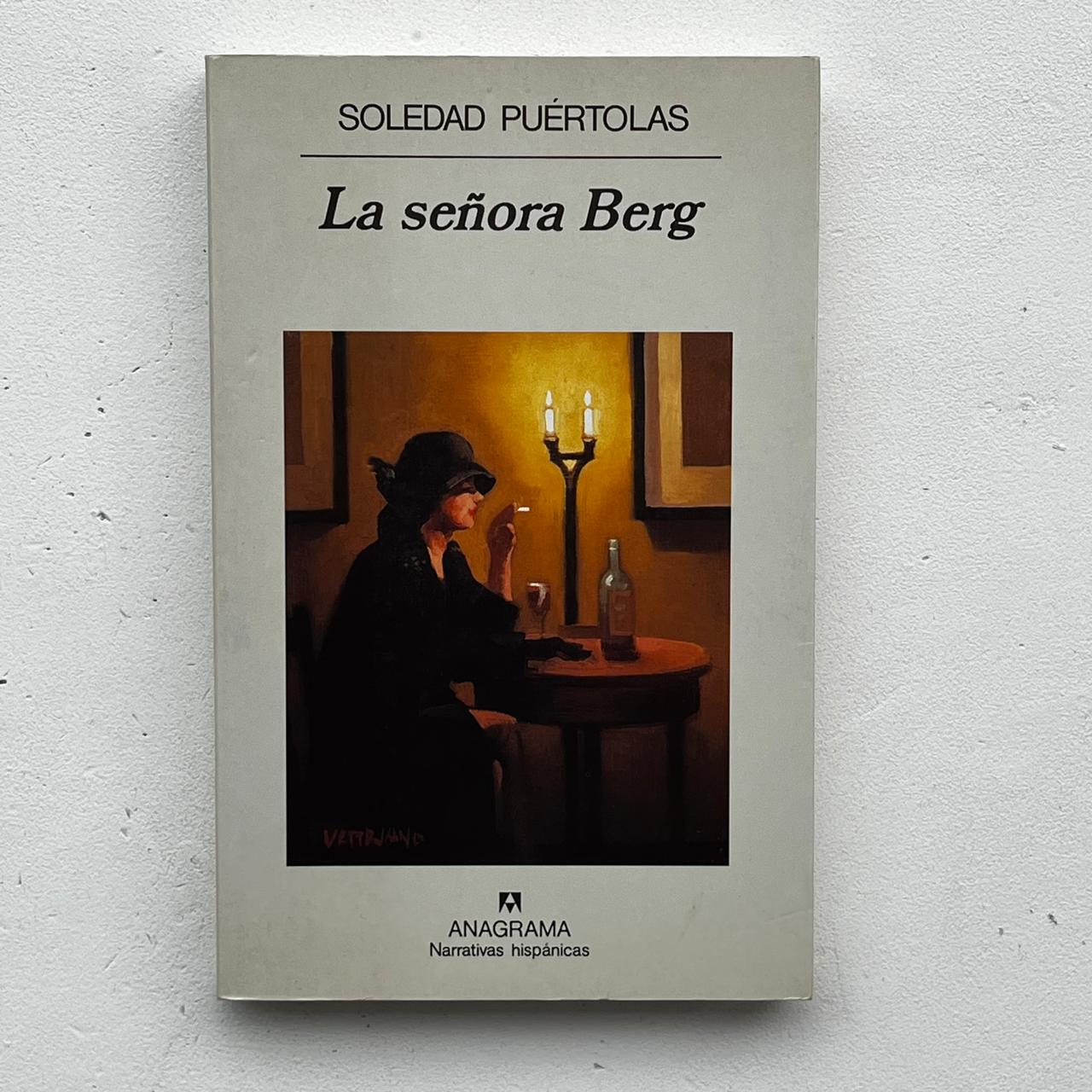 La señora Berg – Soledad Puértolas - Anagrama - Libro Usado