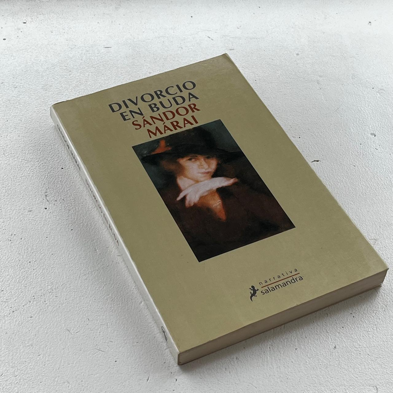 Divorcio En Buda - Sandor Marai - Salamandra - Libro Usado