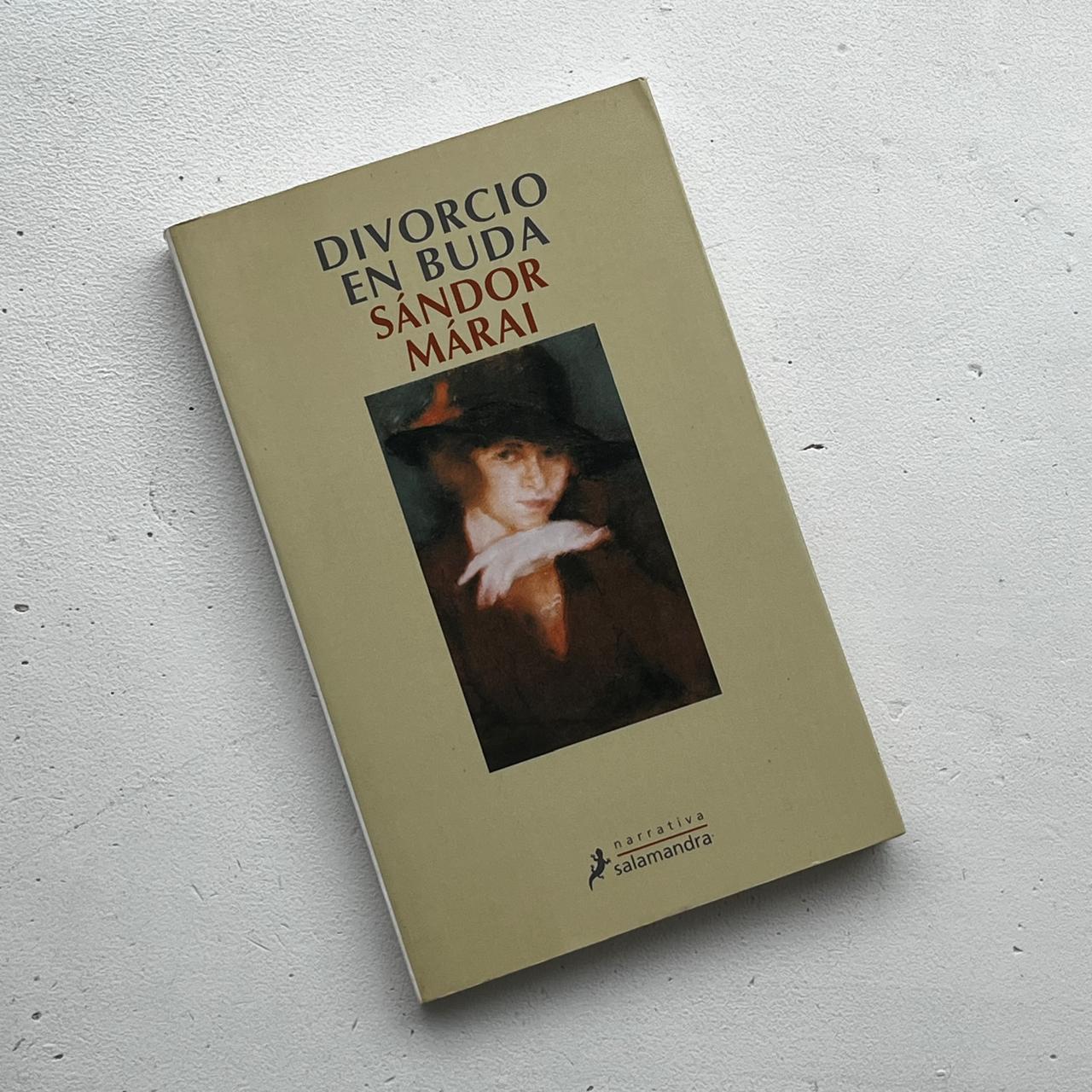 Divorcio En Buda - Sandor Marai - Salamandra - Libro Usado