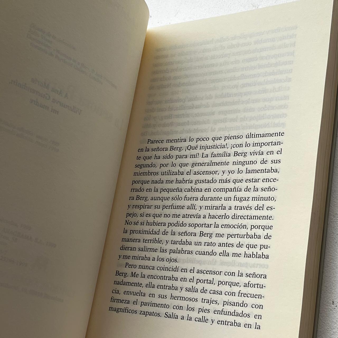 La señora Berg – Soledad Puértolas - Anagrama - Libro Usado