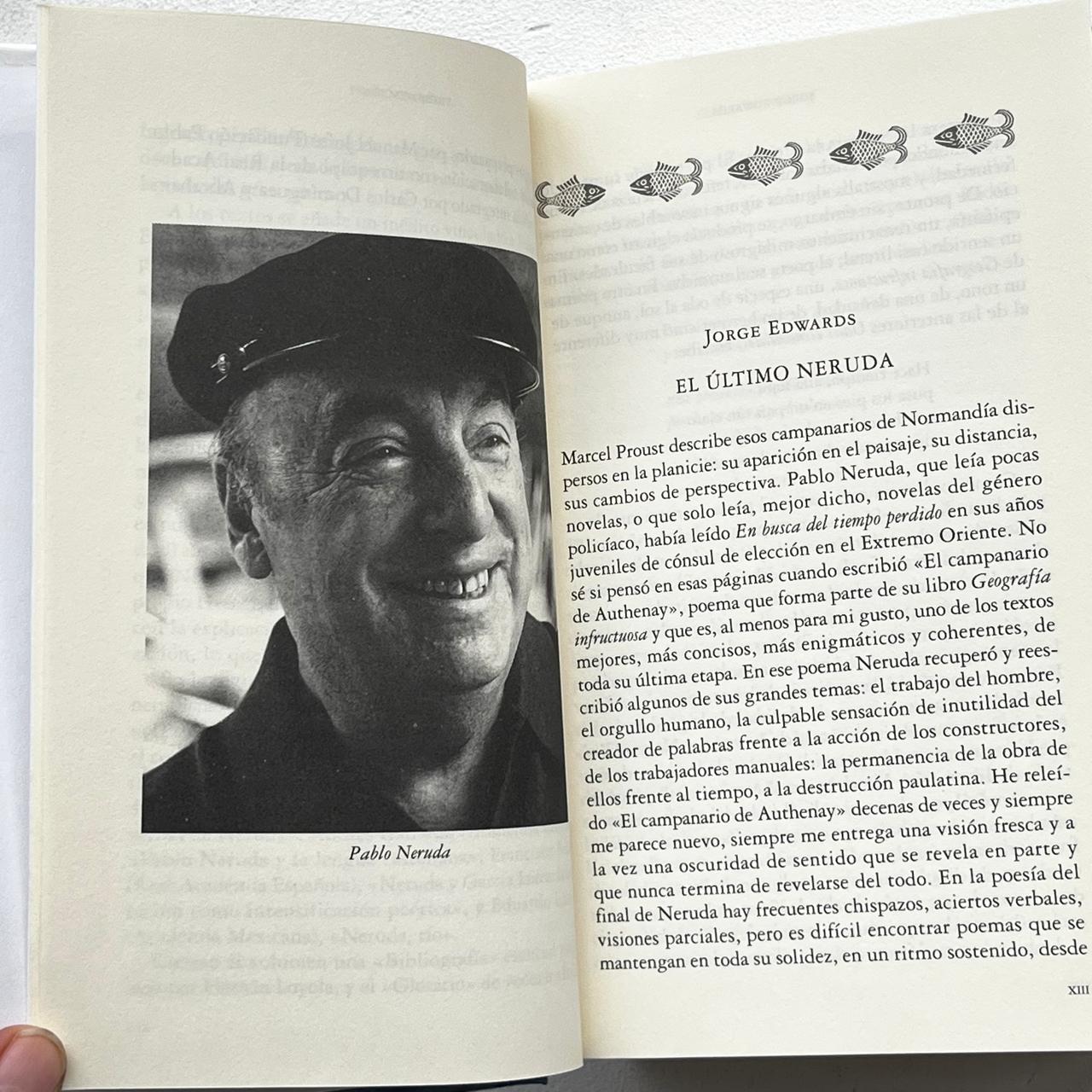 Antología General - Pablo Neruda - Alfaguara - Tapa Dura - Libro Usado