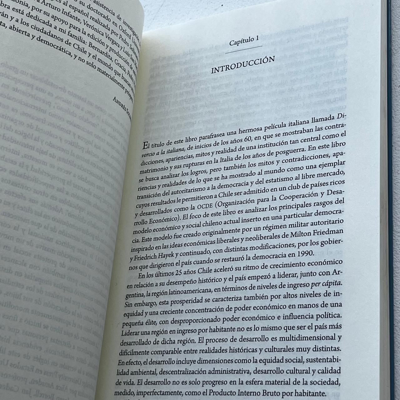 Capitalismo a la chilena - Andrés Solimano - Editorial Catalonia - Libro Usado