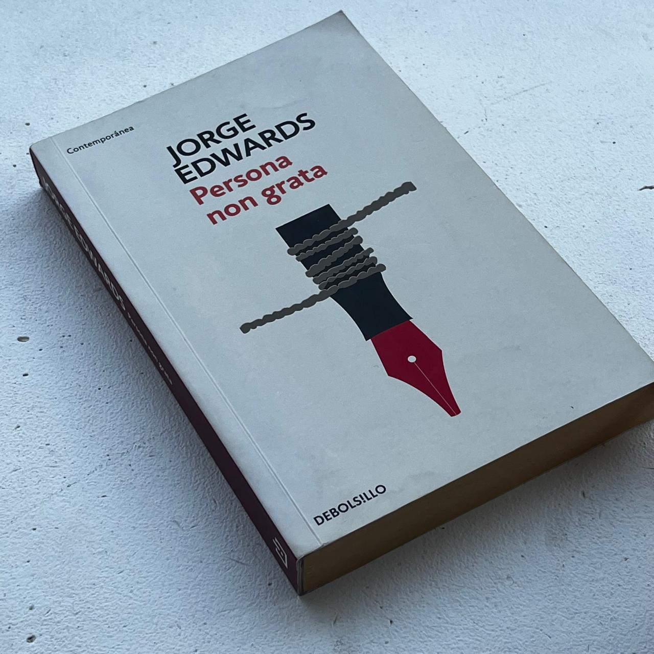 Persona non grata  - Jorge Edwards - DeBolsillo - Libro Usado