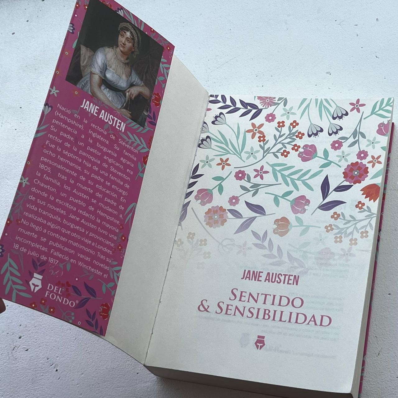 Sentido y Sensibilidad - Jane Austen - Editorial Del Fondo - Libro Usado