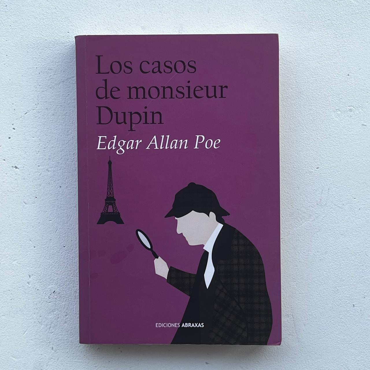 Los casos de monsieur Dupin - Edgar Allan Poe - Libro Usado
