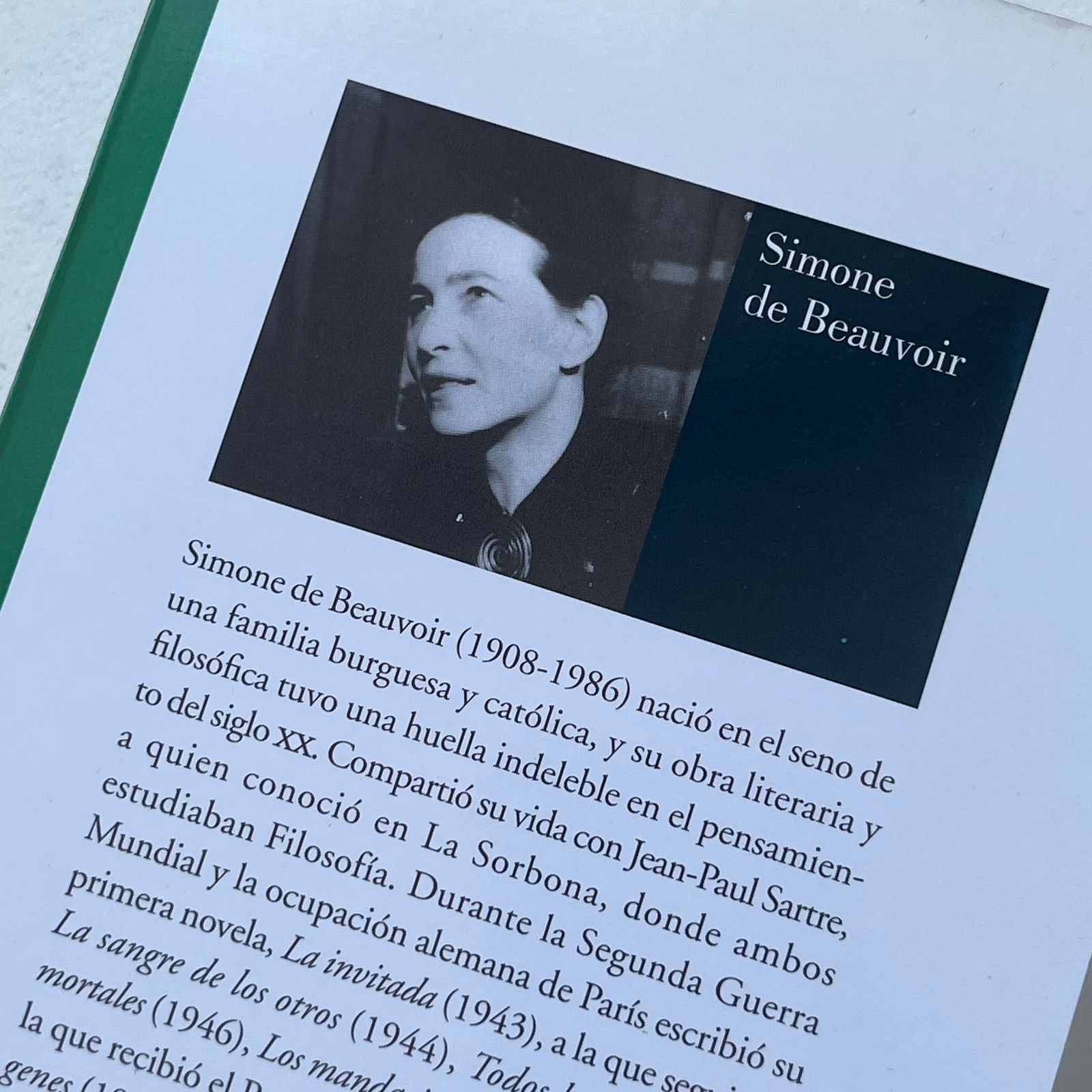 Las inseparables - Simone de Beauvoir - Lumen - Libro Usado