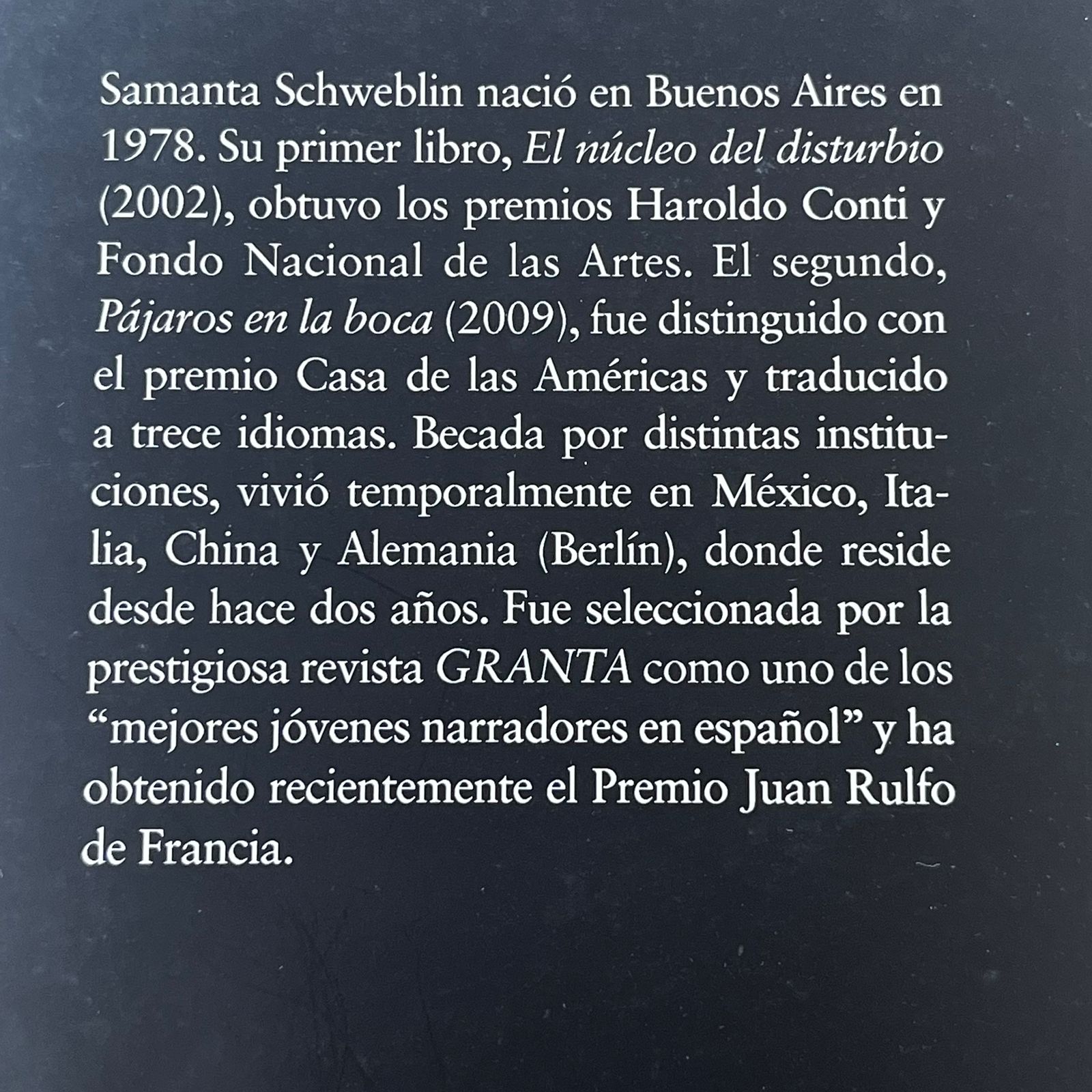 Distancia de rescate - Samanta Schweblin - Random House - Libro Usado