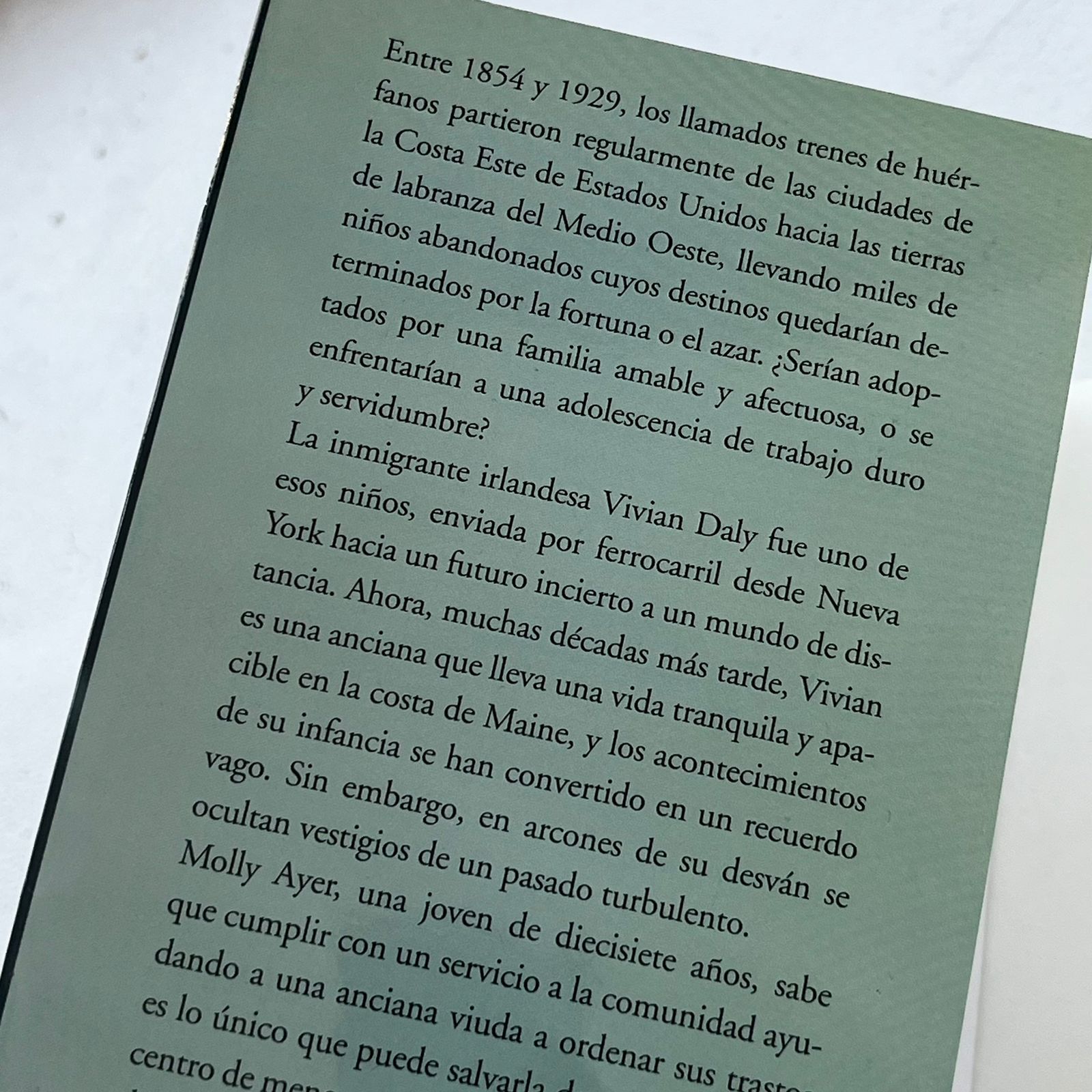 El tren de los huérfanos - Christina Baker Kline - Ediciones B - Libro Usado
