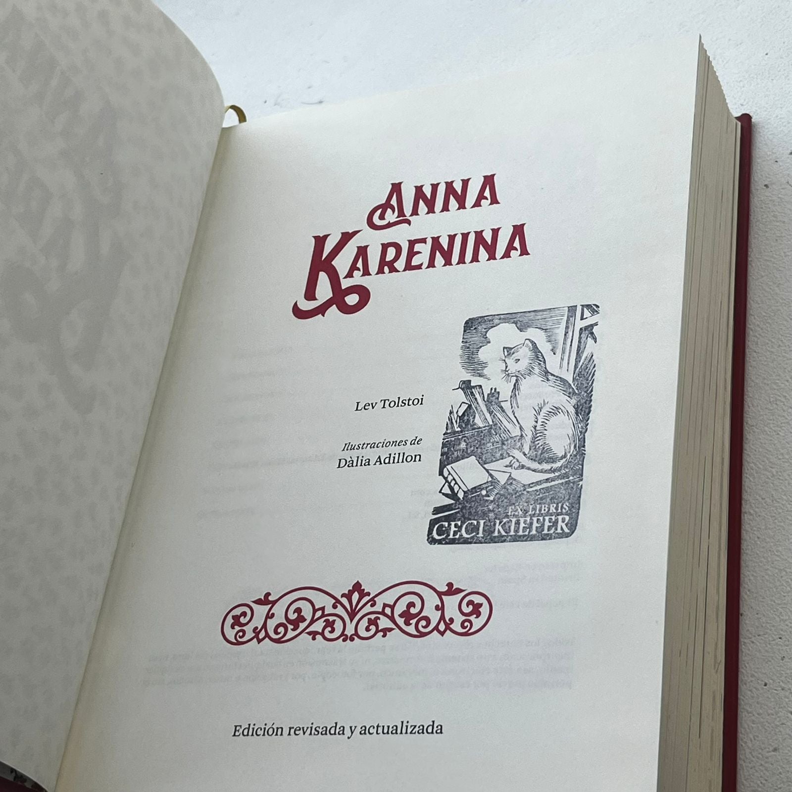 Anna Karenina - Lev Tolstoi - Alma - Tapa Dura -  Ilustrado - Libro Usado