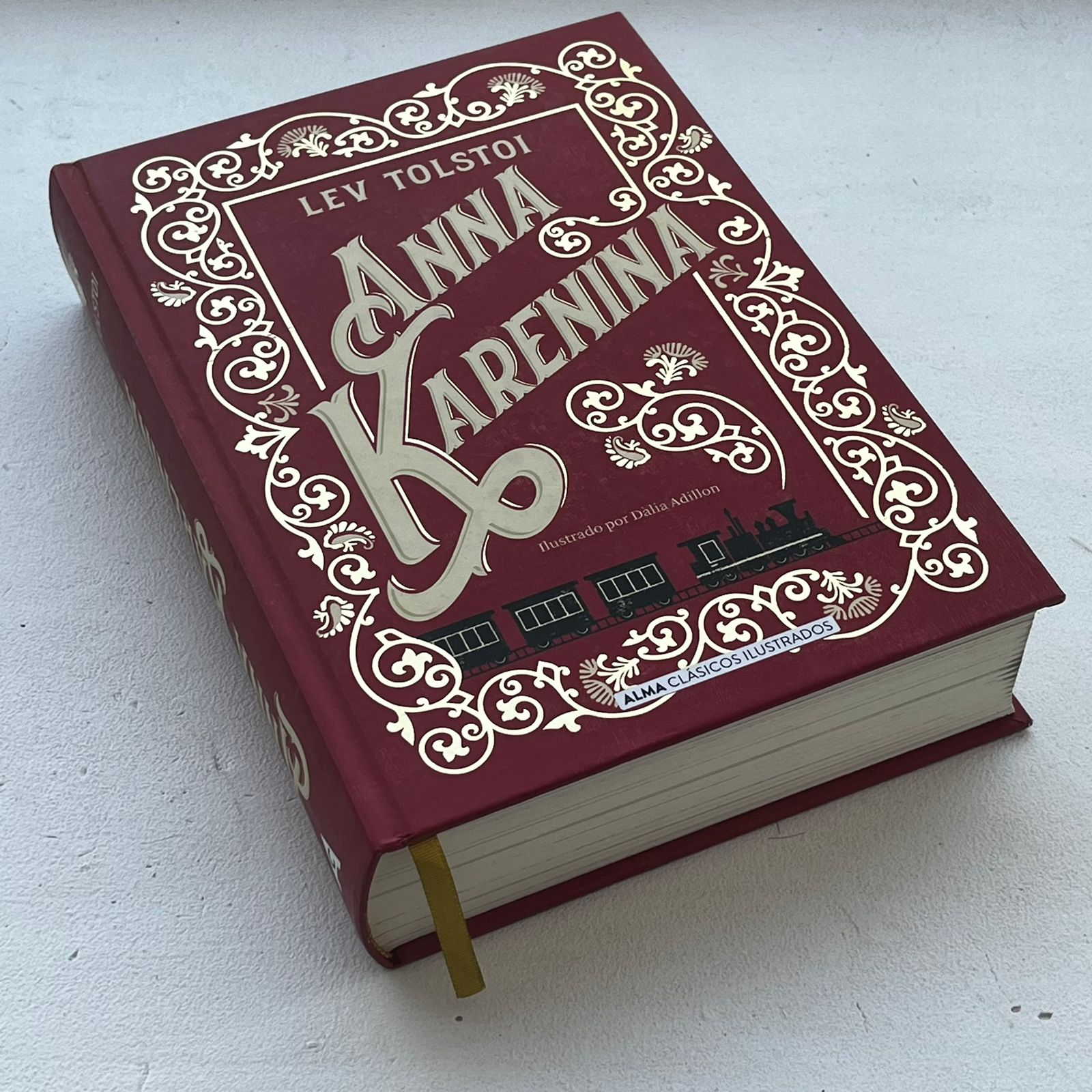Anna Karenina - Lev Tolstoi - Alma - Tapa Dura -  Ilustrado - Libro Usado