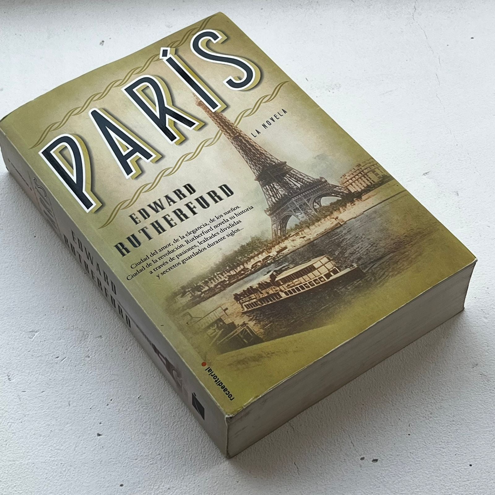 París - Edward Rutherfurd - Roca Editorial - Libro Usado