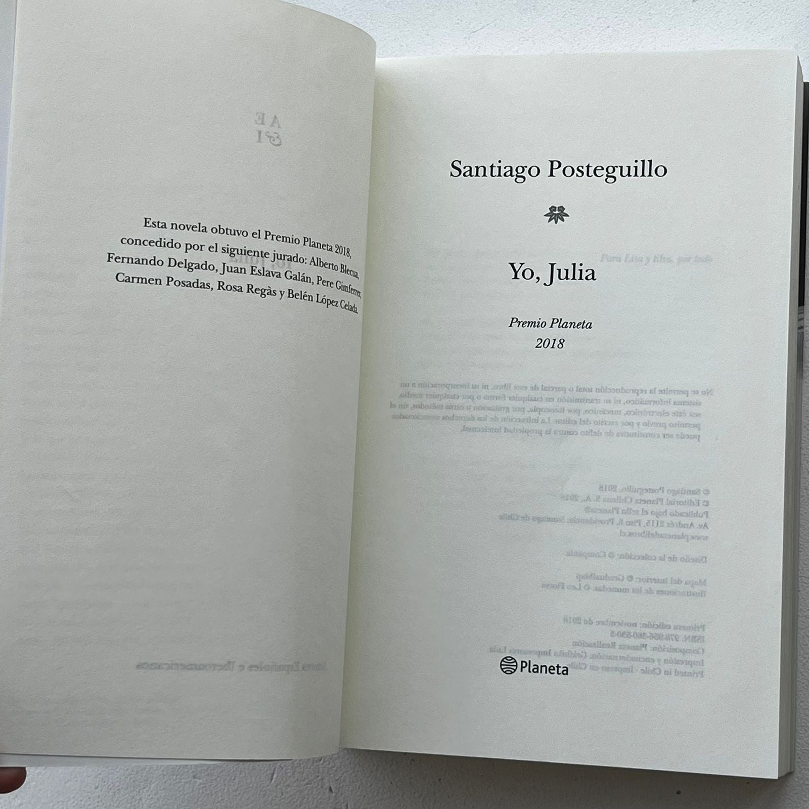 Yo, Julia (Julia Domna I) - Santiago Posteguillo - Planeta - Libro Usado