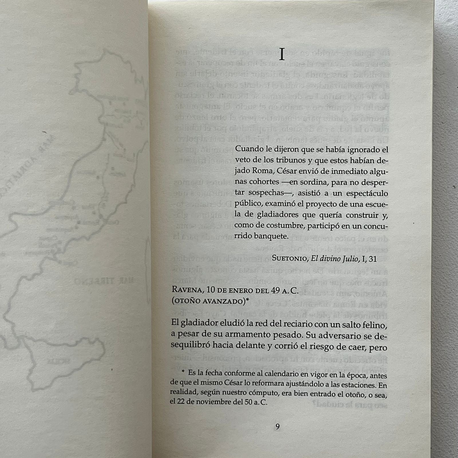El enemigo de Julio César (Dictator II) - Andrea Frediani - Espasa - Libro Usado