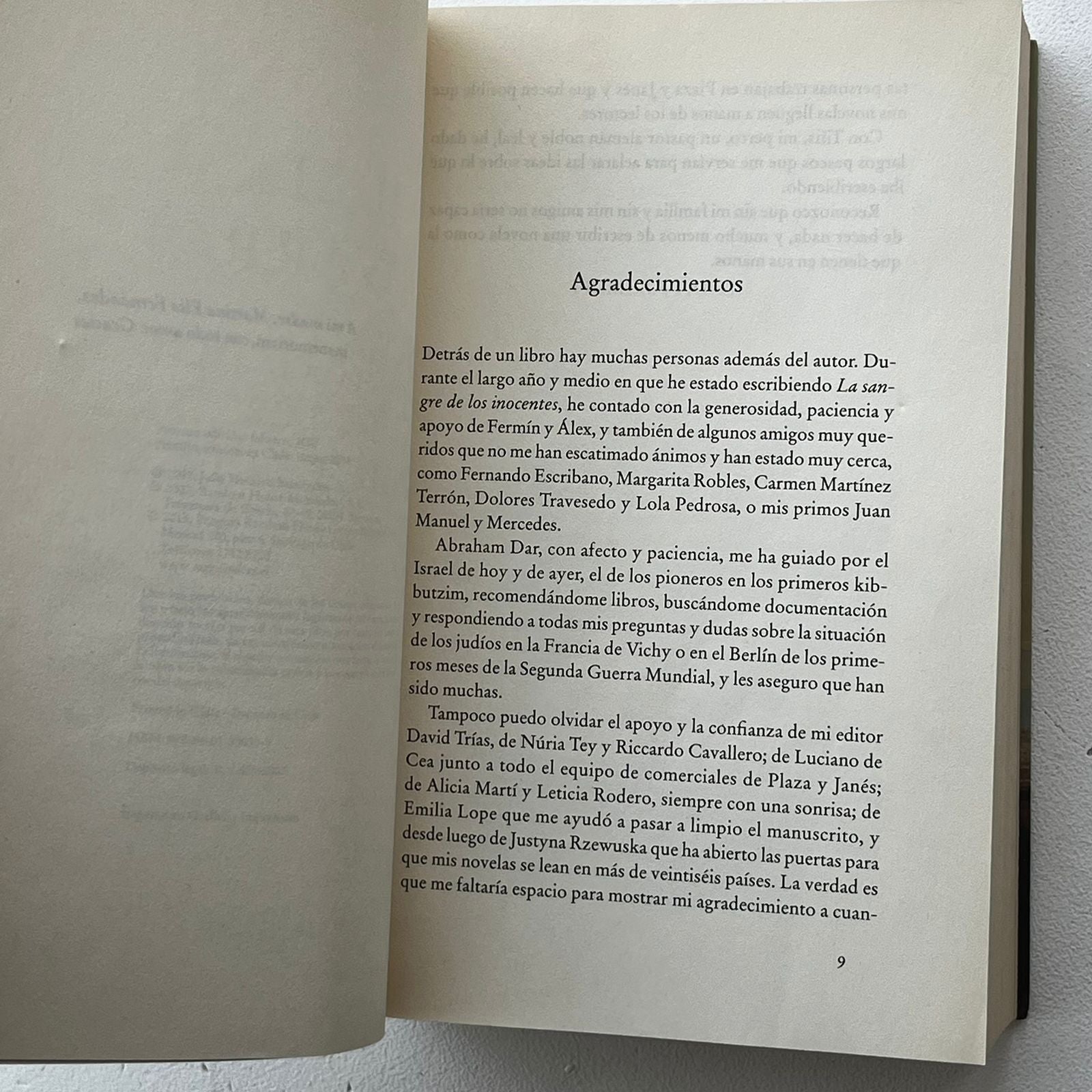 La Sangre de los Inocentes - Julia Navarro - Plaza Janes - Libro Usado