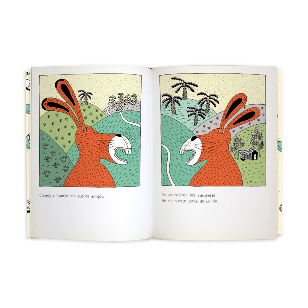 Conejo y Conejo - Isabella Saturno - Ekaré - Libro Nuevo (Tapa Dura)