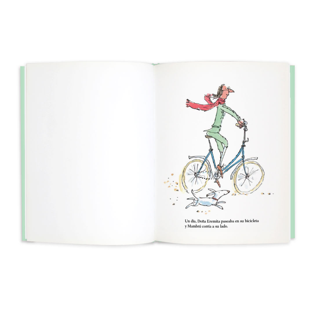 Doña Eremita sobre ruedas - Quentin Blake - Ekaré - Libro Nuevo (Tapa Dura)