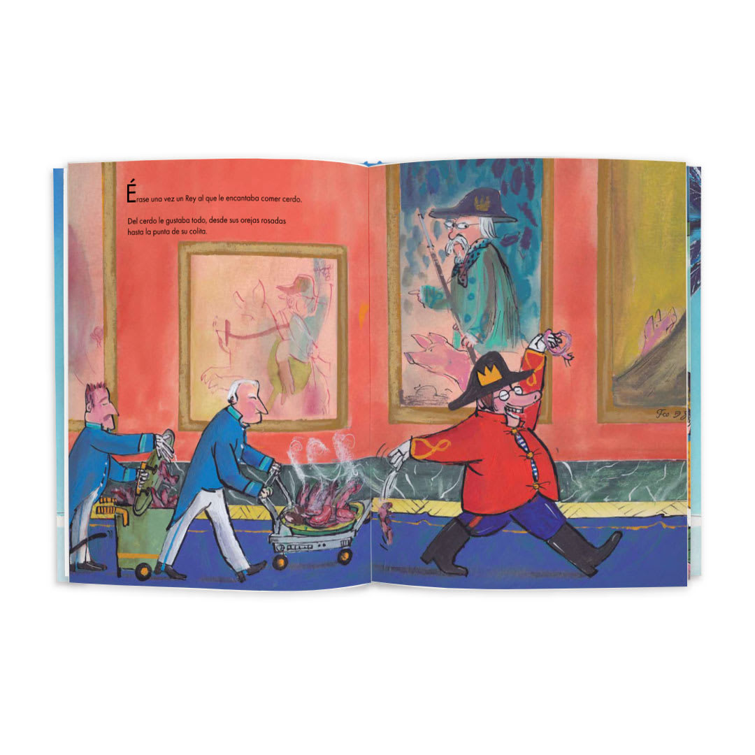 El rey cerdo - Koos Meinderts - Ekaré - Libro Nuevo (Tapa Dura)
