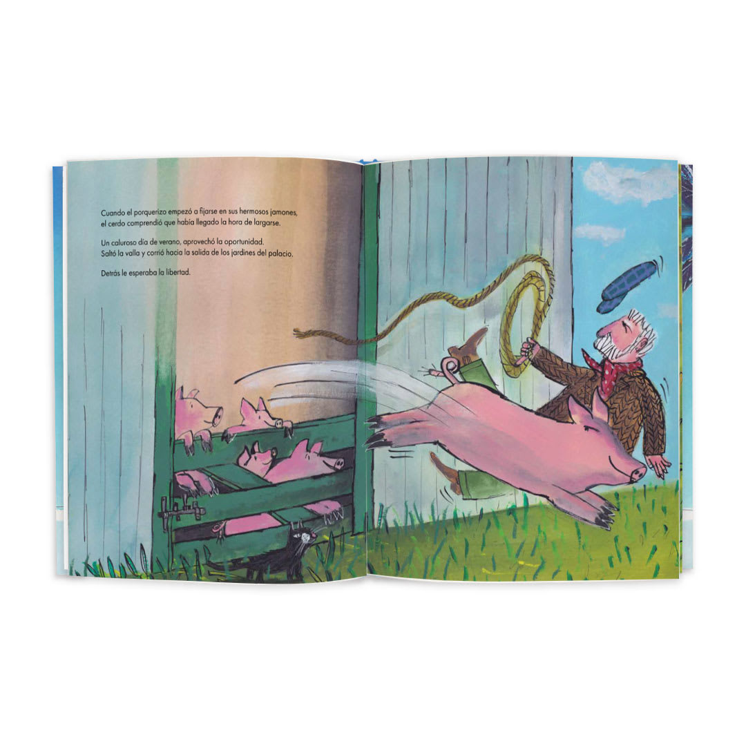 El rey cerdo - Koos Meinderts - Ekaré - Libro Nuevo (Tapa Dura)