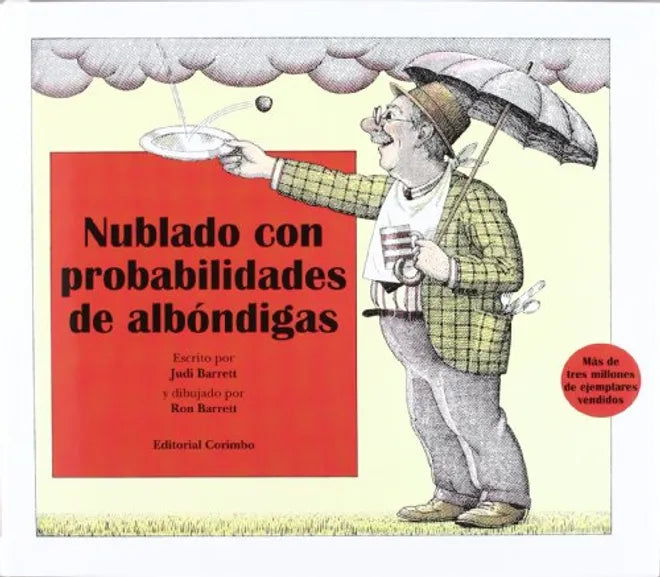 Nublado con probabilidades de albóndigas - Judi Barrett - Corimbo - Libro Nuevo (Tapa Dura)