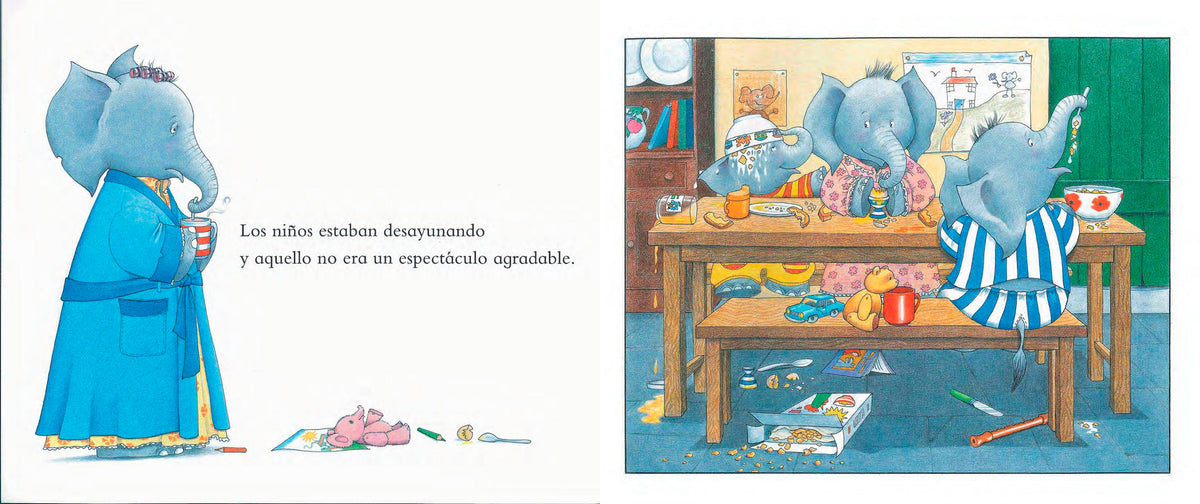 Cinco minutos de paz - Jill Murphy - Kalandraka - Libro Nuevo (Tapa Dura)